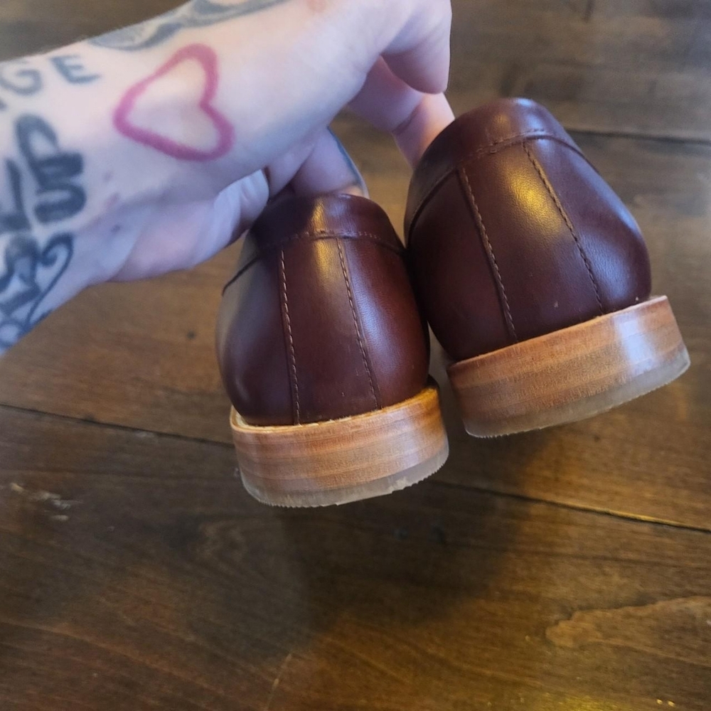 Portland Leather Patina Leather Loafers - Picture 4 of 6